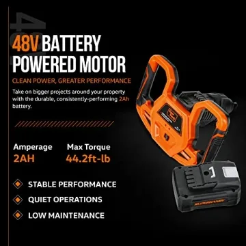 SuperHandy Earth Auger - Cordless Steel Bit for Efficient Digging