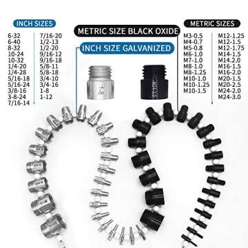Xxzhiho Thread Checker Nut & Bolt SWTC-44 Bundle Thread Checker Nut and Bolt Checker 44 MaleFemale T...