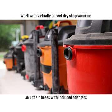 Mullet High-Speed Cyclone Dust Collector for Vacuums