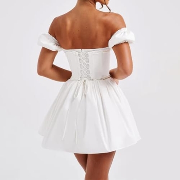 Stylish Short Graduation Dress Summer Y2k Corset for Women