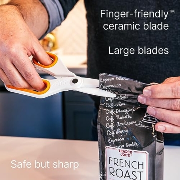 Slice Ceramic Safety Scissors Last 11x Longer and Safe