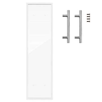 ToiletTree Clear Acrylic Bathtub Caddy with Stainless Steel Handles