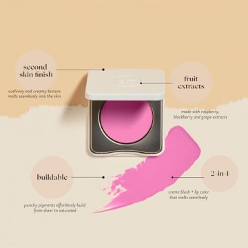 Honest Beauty 2-in-1 Creme Cheek Blush and Lip Color