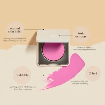 Honest Beauty 2-in-1 Creme Cheek Blush and Lip Color