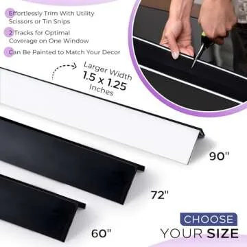 Sleep Time Tracks - Premier Window Light Blocker