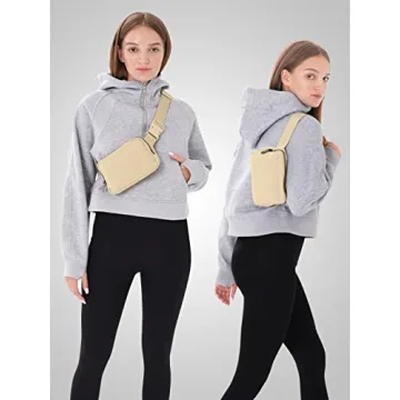 Stylish Mini Fanny Pack for Men and Women | Waterproof Belt Bag