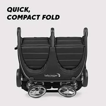 Baby Jogger City Mini 2 Double Stroller, Jet
