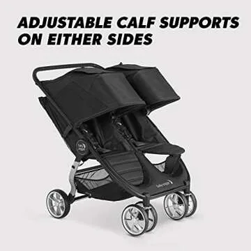 Baby Jogger City Mini 2 Double Stroller, Jet