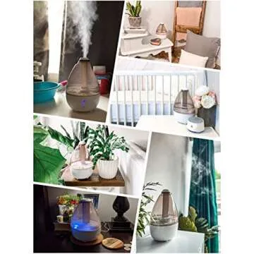 Dreamegg Humidifier - Ultrasonic Whisper Quiet Comfort
