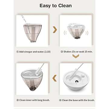 Dreamegg Cool Mist Humidifier - Ultrasonic Humidifiers for Bedroom, Baby & Home, Whisper Quiet Filter-Free Air Humidifier with 360° Mist Nozzle, Timer Setting, Night Light Option & Auto Shut-Off