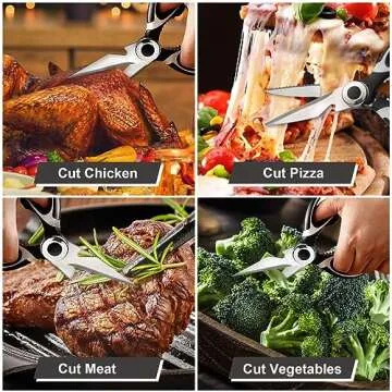 Heavy Duty Stainless Steel Kitchen Scissors Set