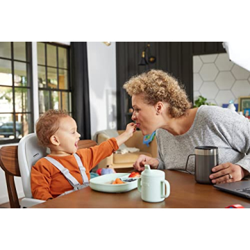 NUK Silicone Baby Straw Cup, Easy to Grip & Drink, Dishwasher-Safe, BPA-Free, Pack of 1