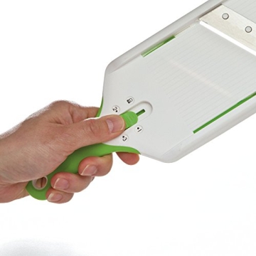 Prepworks Adjust-A-Slice Mandoline Green - Safe & Adjustable