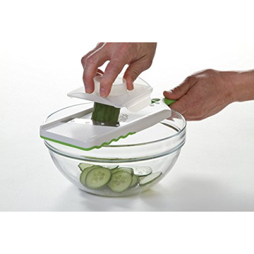 Prepworks Adjust-A-Slice Mandoline Green - Safe & Adjustable