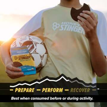 Honey Stinger Gluten Free Cookies & Cream Waffle