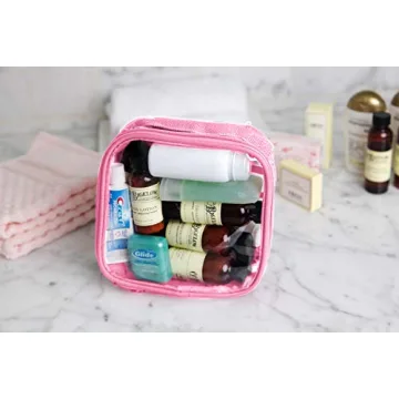 EzPacking Clear TSA Approved Travel Toiletry Bag for Adult Travelers