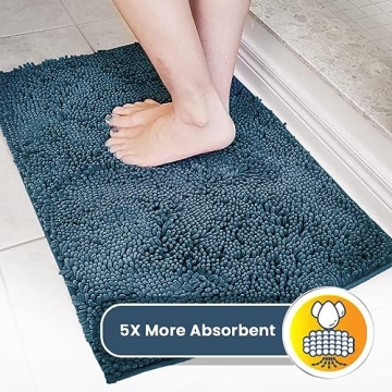 Muddy Mat® Absorbent Microfiber Door Mat in Blue