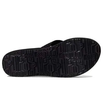 Teva Women's Mush II-W Flip Flop Sandals in Fronds Black
