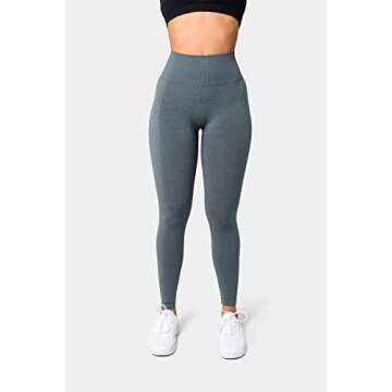 Kamo Fitness Eos Seamless Scrunch Leggings in Stormy Weather