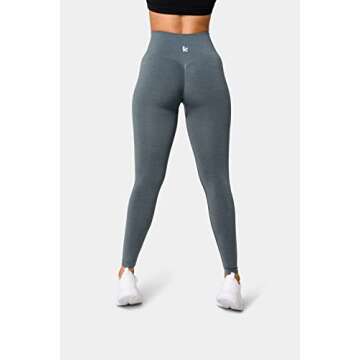 Kamo Fitness Eos Seamless Scrunch Leggings in Stormy Weather