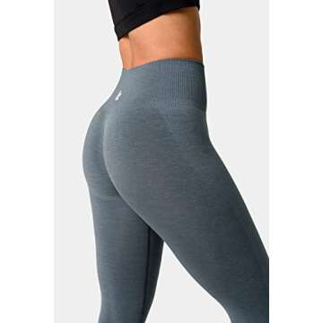Kamo Fitness Eos Seamless Scrunch Leggings in Stormy Weather
