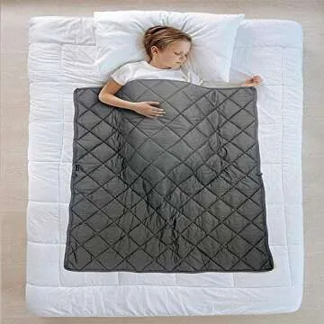 HYPNOSER Kids Weighted Blanket 2.0 for Peaceful Sleep