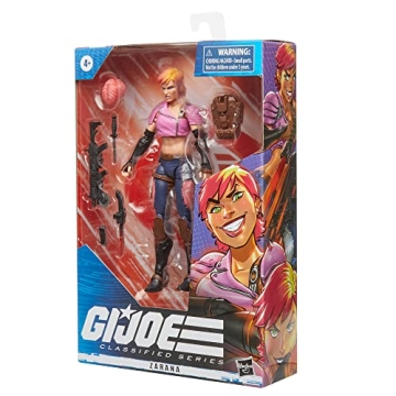 G.I. Joe Zarana Action Figure with Custom Art