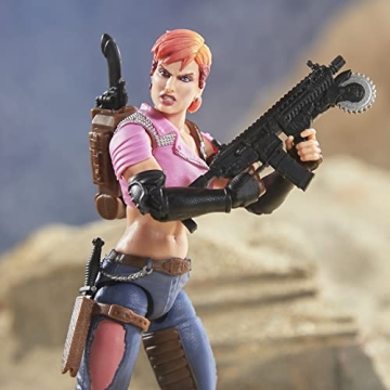 G.I. Joe Zarana Action Figure with Custom Art