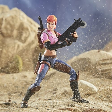 G.I. Joe Zarana Action Figure with Custom Art