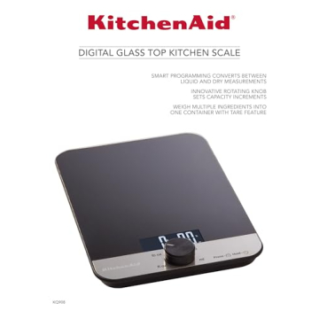 KitchenAid Digital Kitchen Scale for Accurate Measurements