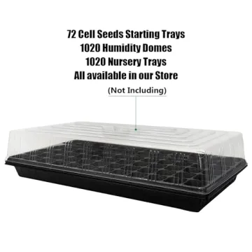 RooTrimmer 72 Cell Seed Trays - Durable and Versatile Gardener's Essential