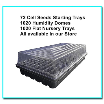 RooTrimmer 72 Cell Seed Trays - Durable and Versatile Gardener's Essential
