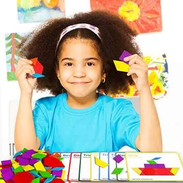 3 Bees & Me Wooden Pattern Blocks Fun Montessori Toys