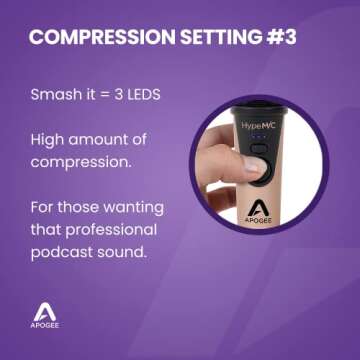 Apogee Hype Mic - USB Microphone with Built-in Compression