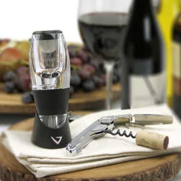 Vinturi Red Wine Aerator Stylish Design Smoother Finish