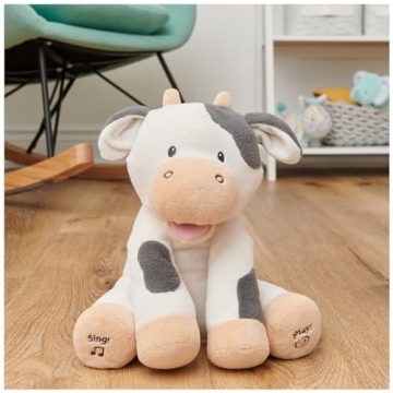 Baby GUND Buttermilk Cow Plush - Singing Educational Animal Toy