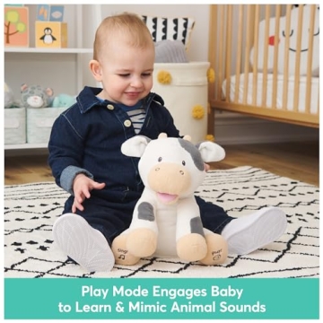 Baby GUND Buttermilk Cow Plush - Singing Educational Animal Toy