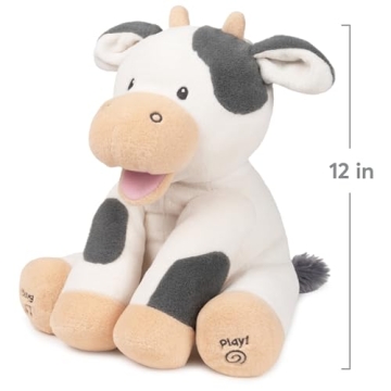 Baby GUND Buttermilk Cow Plush - Singing Educational Animal Toy