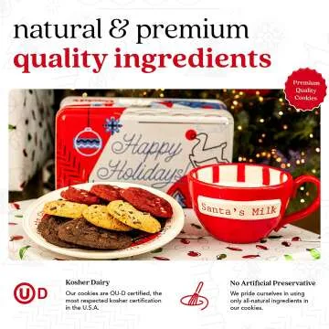 Winter Wonderland Christmas Cookies Gift Basket