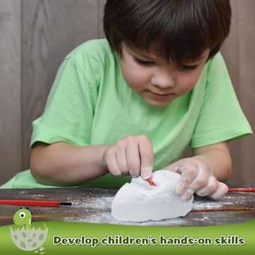 Excavate Dinosaurs with the Dino Eggs Dig Kit for Kids