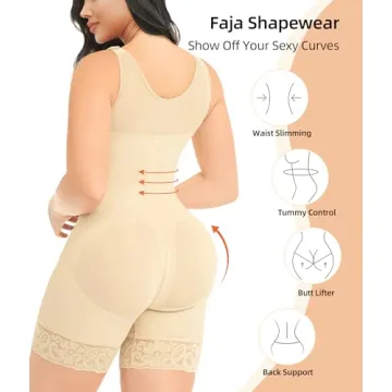 YIANNA Fajas Colombianas Shapewear Stylish Tummy Control