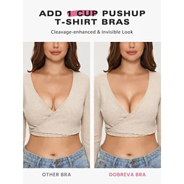 DOBREVA Wireless Push Up Bra for Ultimate Comfort