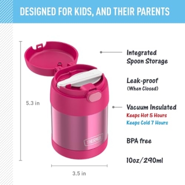 THERMOS FUNTAINER Insulated Food Jar - Perfect for Kids