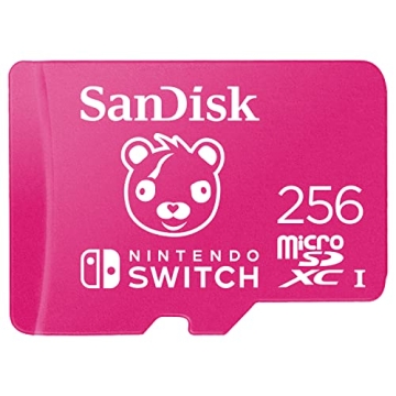 SanDisk 256GB microSDXC Card Licensed for Nintendo Switch, Fortnite Edition