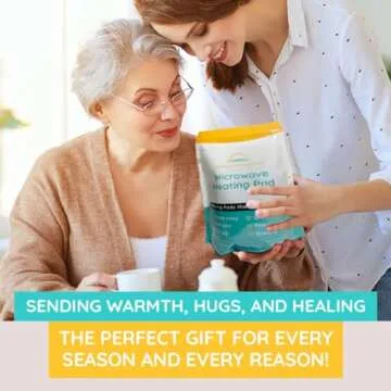 Microwavable Heating Pad for Pain Relief and Comfort