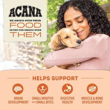 ACANA Grain Free Dry Dog Food, Puppy Recipe, 13lb