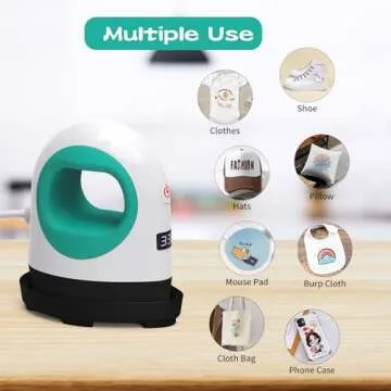 Compact Mini Heat Press Machine for DIY Projects