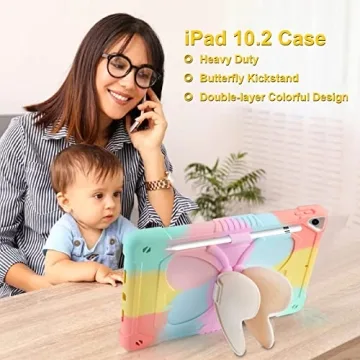VOFUOE iPad Case - Heavy Duty Protection for Kids
