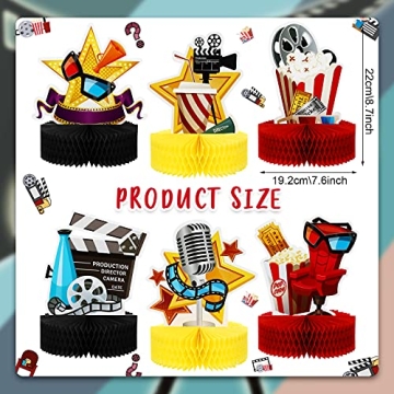 Sumind Movie Night Decorations for Fun Parties