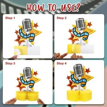 Sumind Movie Night Decorations for Fun Parties